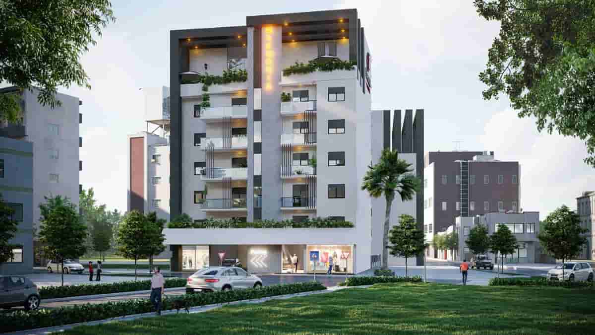 Accès principal de la Résidence Harmonia Bessa Promotion Immobilière Accès principal de la Résidence Harmonia Bessa Promotion Immobilière