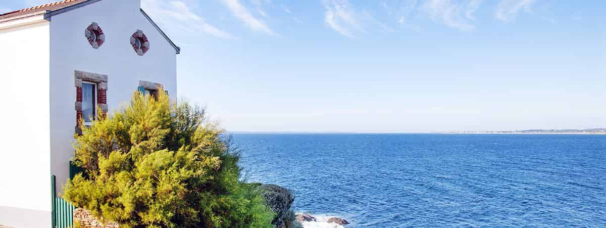 Maison de vacances sur mer Maison donnant sur la mer