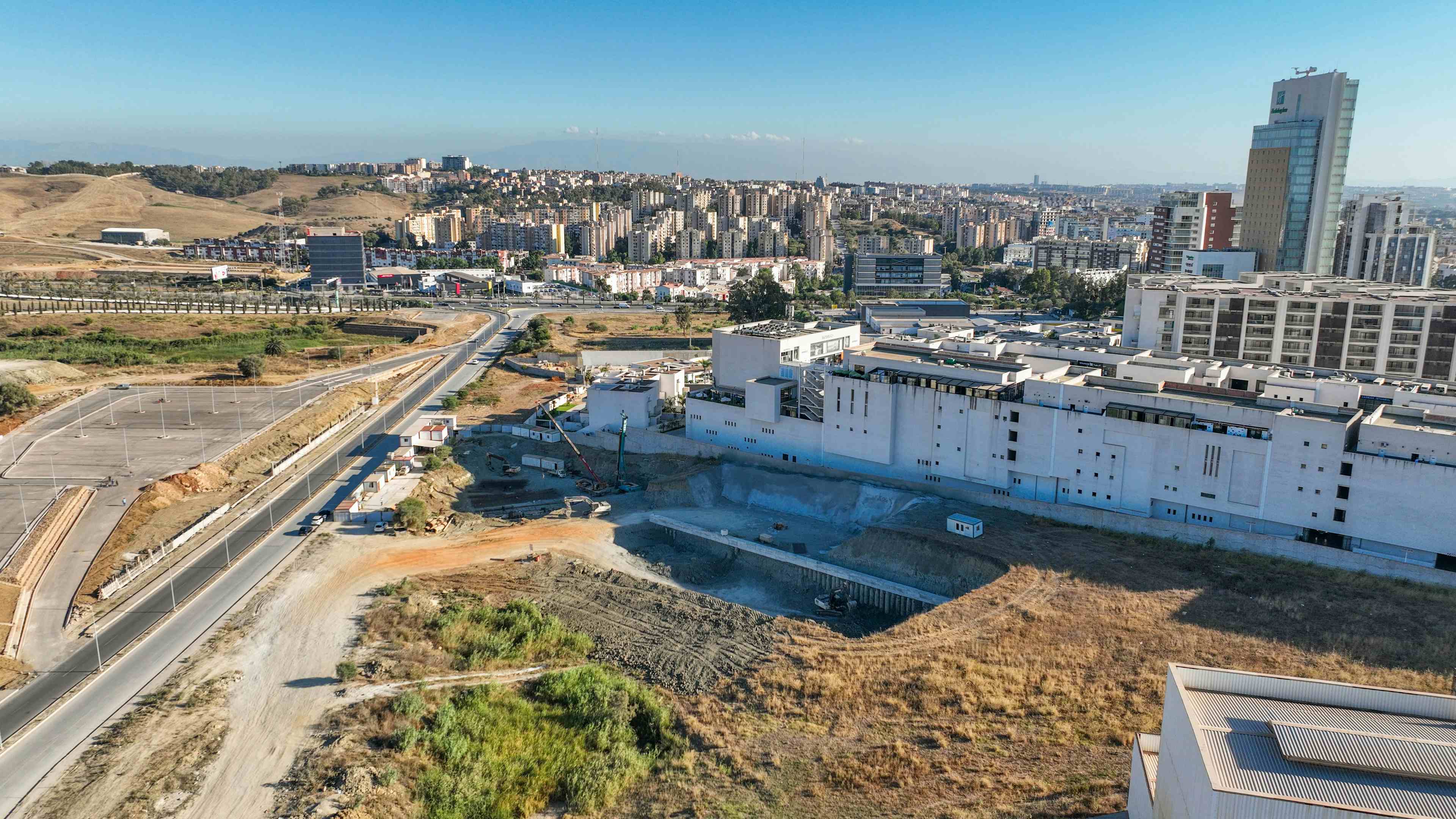 Vue globale du chantier